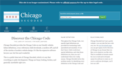 Desktop Screenshot of chicagocode.org